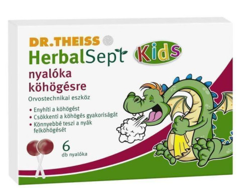 Dr. Theiss HerbalSept nyalóka köhögésre 6 db