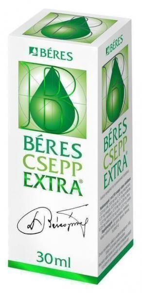 Béres Csepp Extra belsőleges oldatos cseppek, 30 ml