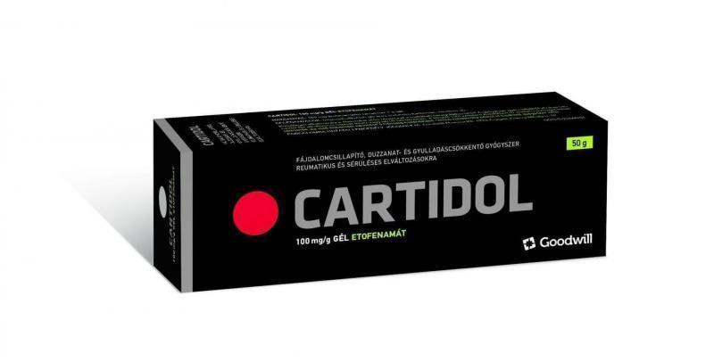 Cartidol 100 mg/g gél 50g