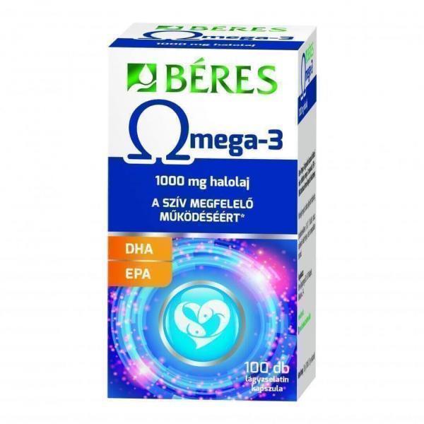 Béres Omega-3 lágyzselatin kapszula, 100 db