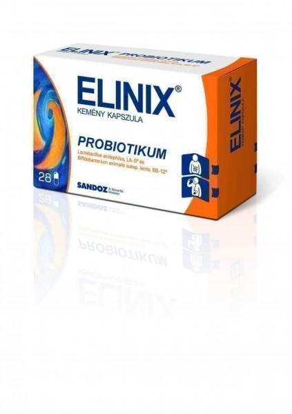 Elinix probiotikum kemény kapszula 28x 