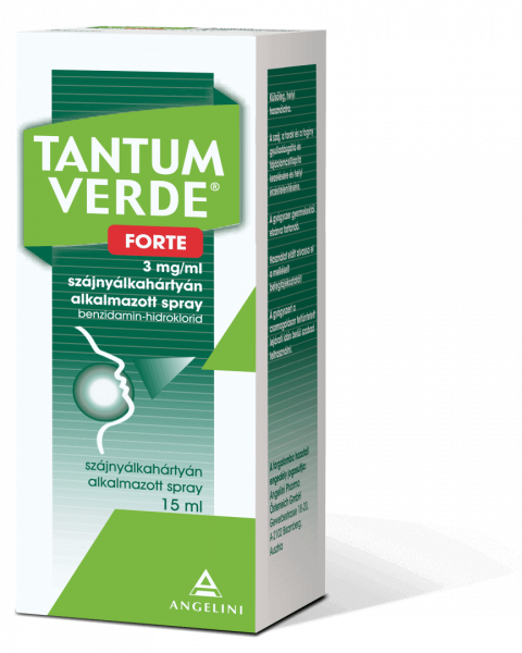 Tantum Verde FORTE 3mg/ml szájnyálkahártyán alkalmazott spray, 15ml