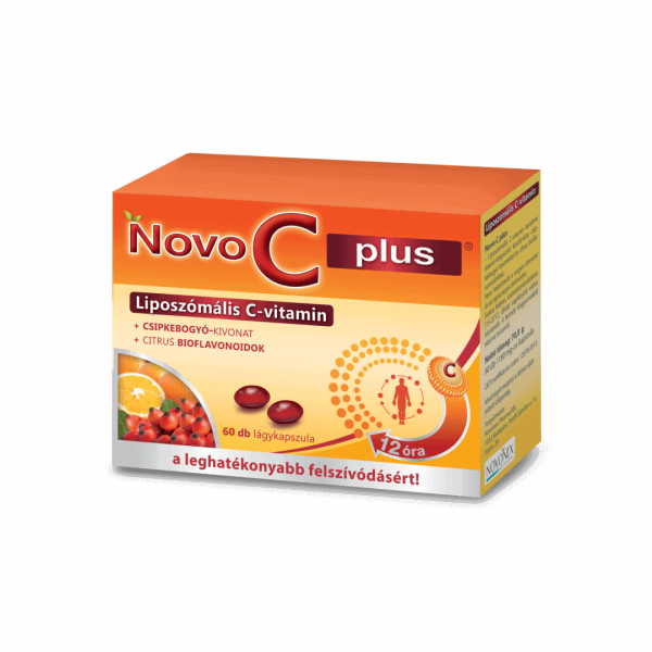 Novo C plus liposzómális C-vitamin 60x