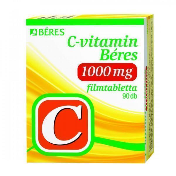 C-vitamin Béres  1000 mg filmtabletta, 90 db