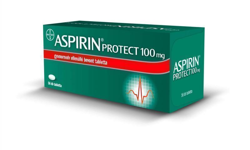 Aspirin® Protect 100 mg gyomornedv-ellenálló bevont tabletta, 56 db