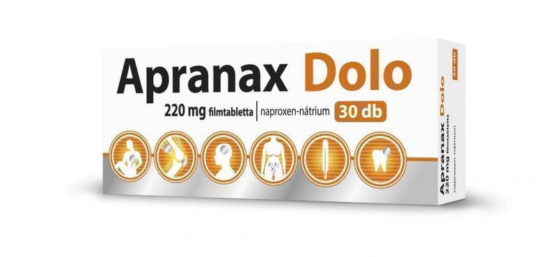 Apranax Dolo 220 mg filmtabletta, 30 db 