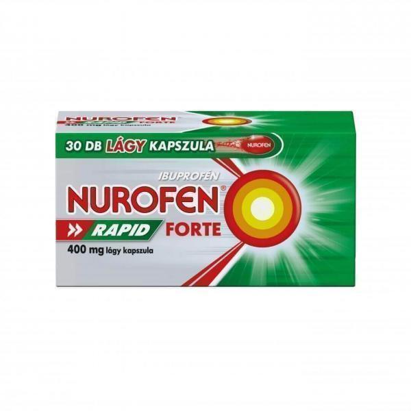 Nurofen Rapid Forte 400 mg lágy kapszula 30db