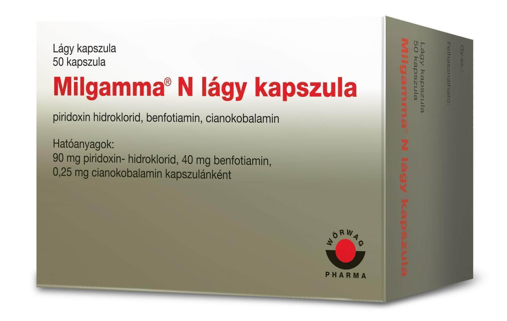 Milgamma® N lágy kapszula, 50 db