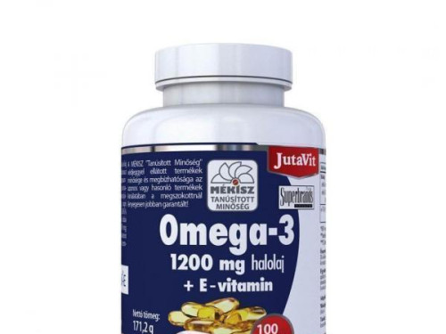 JUTAVIT OMEGA-3 HALOLAJ 1200MG 100DB