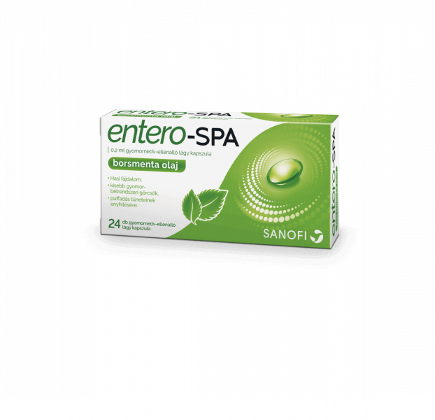 Entero-Spa 0,2 ml gyomornedv-ellenálló lágy kapszula, 24x