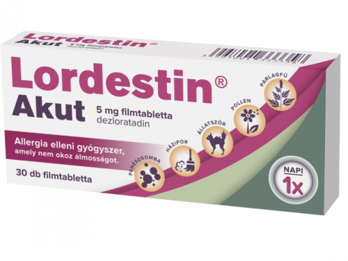 Lordestin® Akut 5 mg filmtabletta