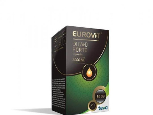 Eurovit Oliva-D Forte 3000 NE kapszula 60x