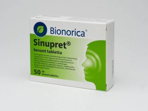 Sinupret bevont tabletta, 50X