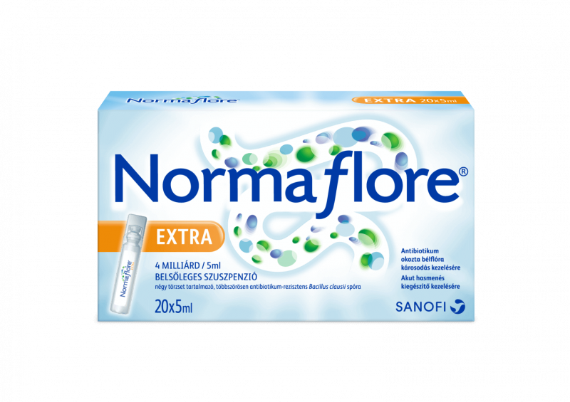Normaflore Extra 4 milliárd/5 ml belsőleges szuszpenzió 20x5ml