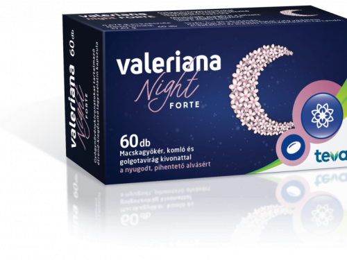 Valeriana Night Forte gyógynövénykivonatokat tartalmazó étrend-kiegészítő lágyzselatin kapszula 60x