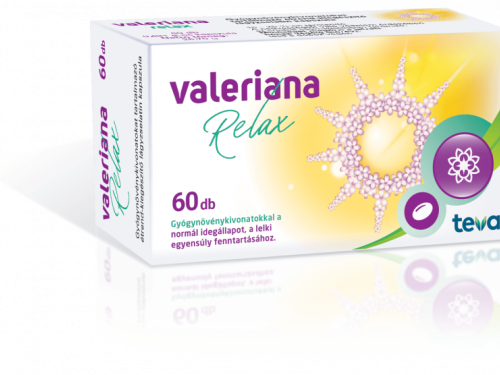 Valeriana Relax gyógynövénykivonatokat tartalmazó étrend-kiegészítő lágyzselatin kapszula 60x