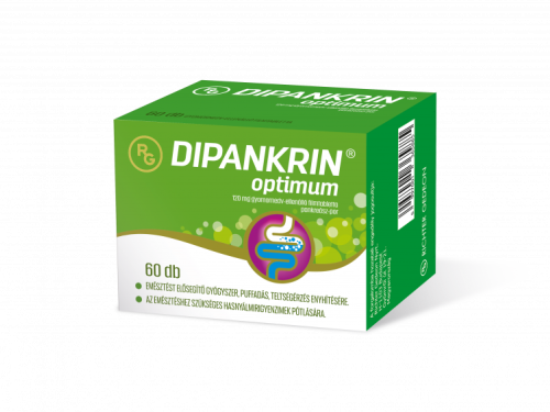 Dipankrin® Optimum 120mg gyomornedv-ellenálló filmtabletta, 60 db