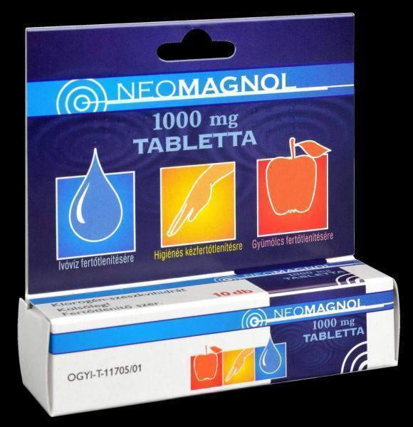 Neomagnol 1000 mg tabletta 10x